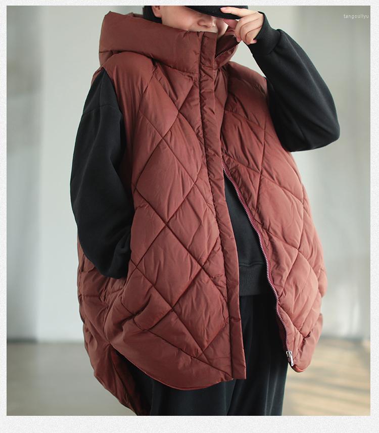 Women's Vests Women's Winter 2022 Korean Sleeveless Jacket Vest Womens Padded Waistcoats Ladies Loose Warm Casual Hooded Oversized, Brown
Women's Vests Women's Winter 2022 Korean Sleeveless Jacket Vest Womens Padded Waistcoats Ladies Loose Warm Casual Hooded Oversized, Brown