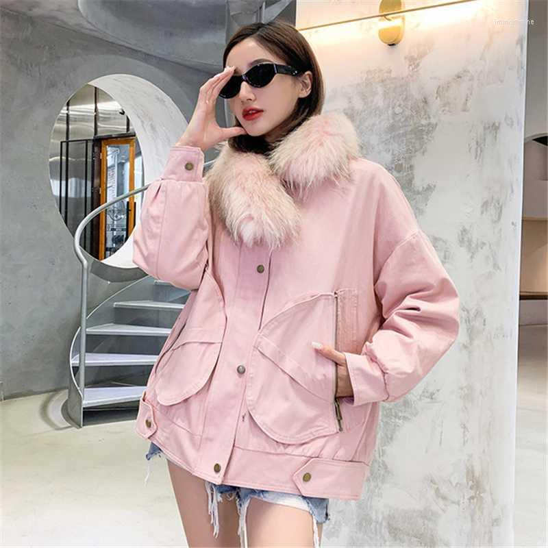 Women' Fur Winter Real Collar Warm Coat Female Liner Detachable Pocket Zip Short Parkas Korean Loose JacketWomen' & Faux Women'sWomen, Green
Women' Fur Winter Real Collar Warm Coat Female Liner Detachable Pocket Zip Short Parkas Korean Loose JacketWomen' & Faux Women'sWomen, Green