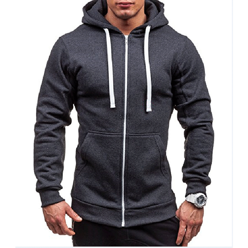 Men's Hoodies Sweatshirts MRMT Zipper Hoodie Men Sweatshirt Solid Color Man Hoody For Male 220826