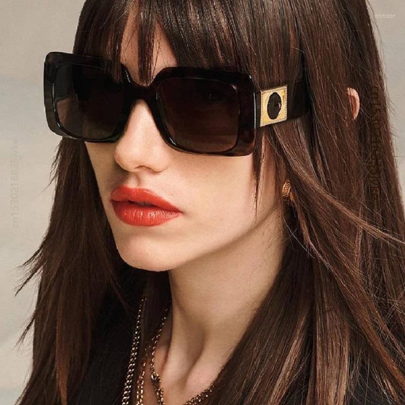 Sunglasses Oversized Square Tinted Gradient Retro Shades Women Jelly Color Big Frame UV Protection Sun Glasses Italy Design Sunnies
Sunglasses Oversized Square Tinted Gradient Retro Shades Women Jelly Color Big Frame UV Protection Sun Glasses Italy Design Sunnies
