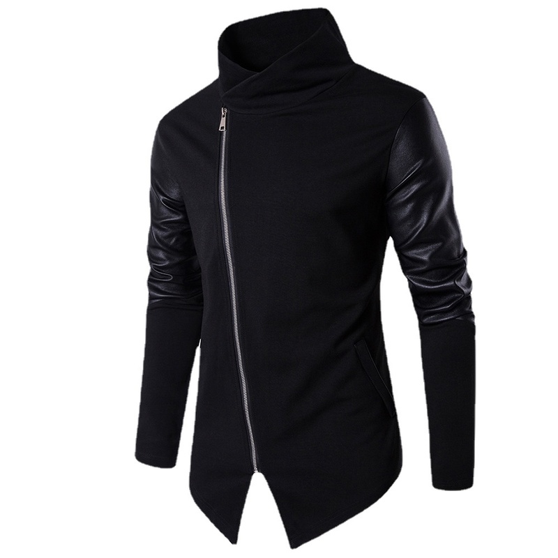 Men's Jackets Autumn and Winter Men's Cardigan SingleBreasted Fashion Knit Sweater Stitching Colorblock Stand Collar Eurocode Size 220826
Men's Jackets Autumn and Winter Men's Cardigan SingleBreasted Fashion Knit Sweater Stitching Colorblock Stand Collar Eurocode Size 220826