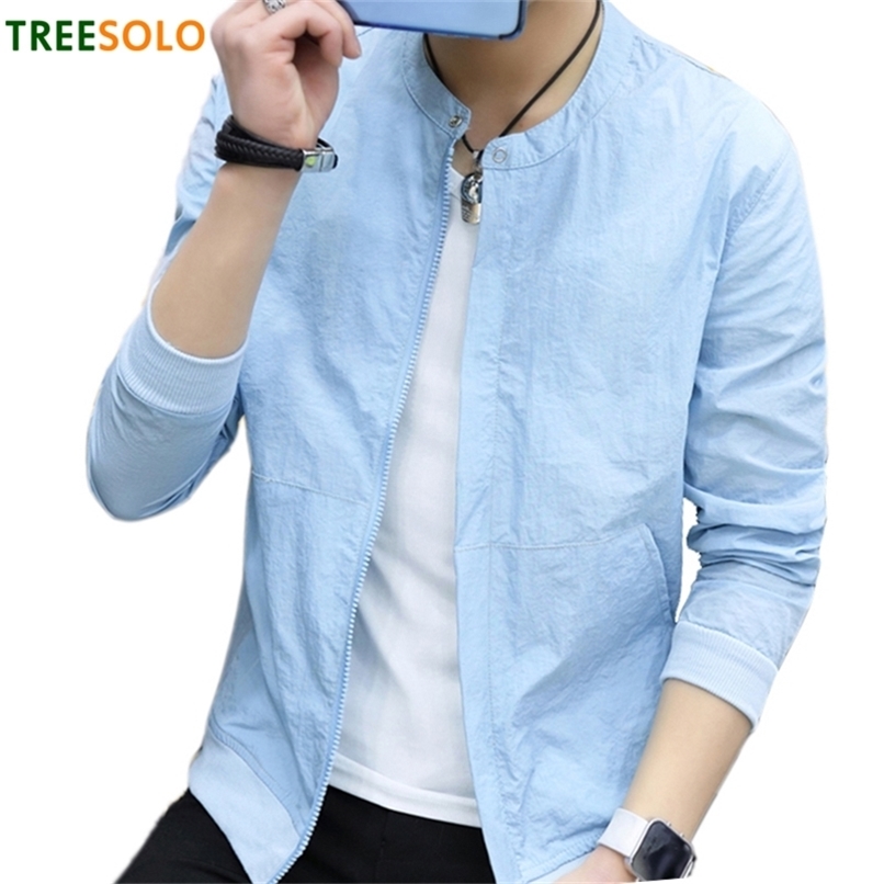 Men's Jackets Camping Rain Jacket Summer Outdoors Coats male Jacket Ultra Light Clothing Breathable Jacket Anti-UV coat men zipper windbreaker 22