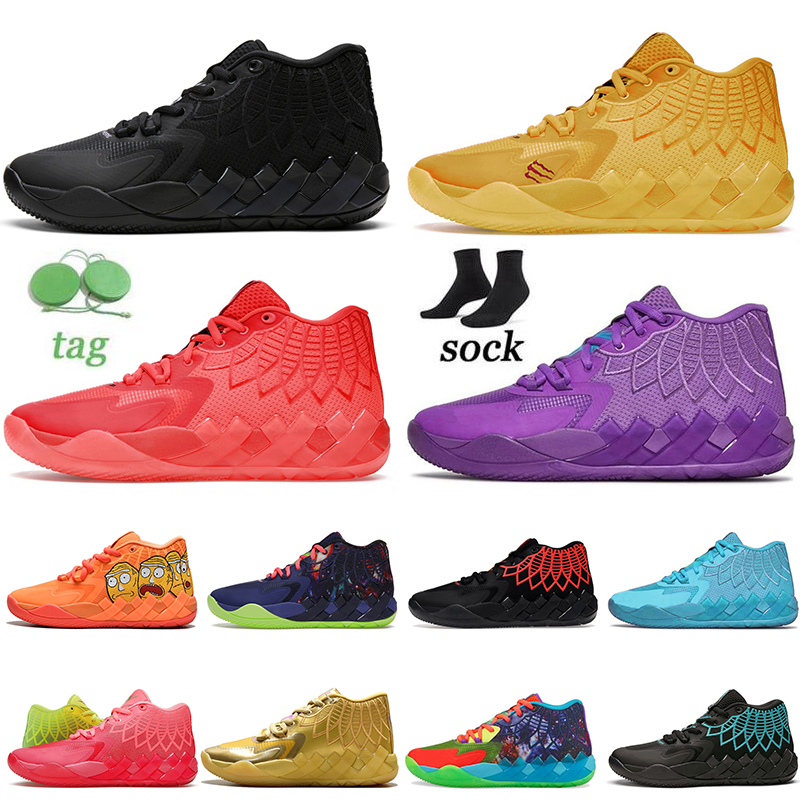 2022 LaMelo Ball MB.01 Men Basketball Shoes Sneaker Black Blast Buzz City Not From Here Queen City Rick and Morty Rock Ridge Red Galaxy Trainers Sports Sneakers, Color#2 buzz city
2022 LaMelo Ball MB.01 Men Basketball Shoes Sneaker Black Blast Buzz City Not From Here Queen City Rick and Morty Rock Ridge Red Galaxy Trainers Sports Sneakers, Color#2 buzz city