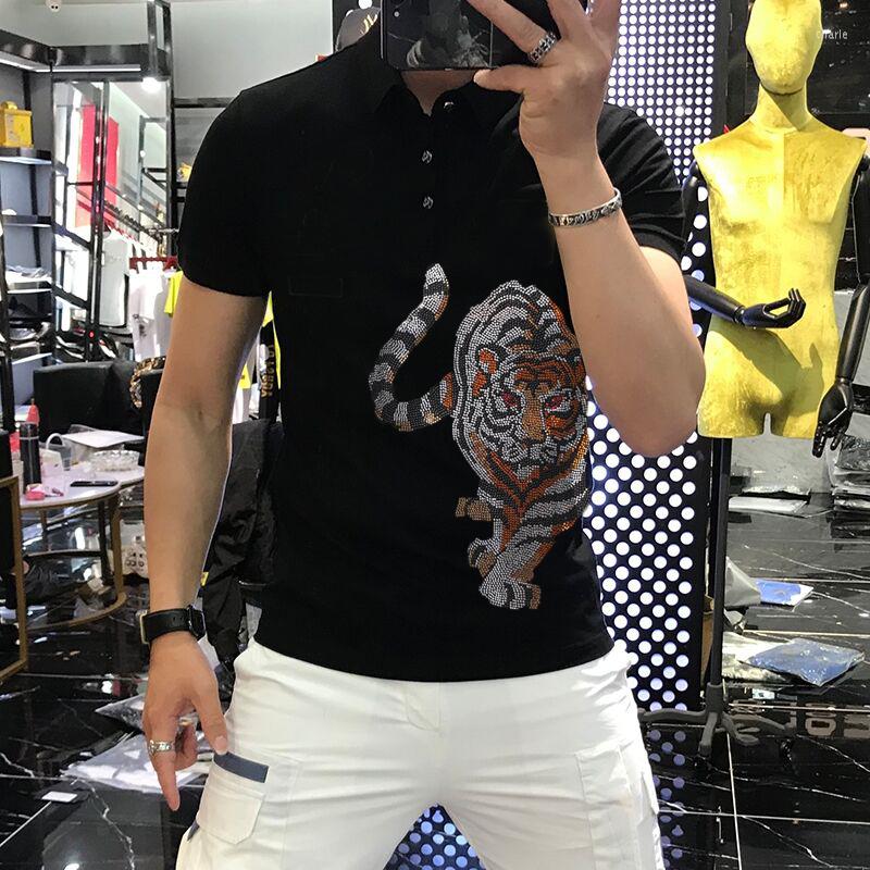 Men's Polos European Design Men's 2022 T-Shirt High-Quality Diamond Heavy Craft SweatCasual TopsMen's, As shown asian size
Men's Polos European Design Men's 2022 T-Shirt High-Quality Diamond Heavy Craft SweatCasual TopsMen's, As shown asian size