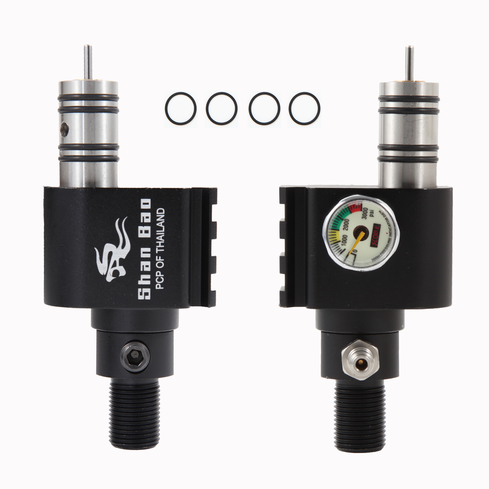 Shan bao Pcp 2022 The latest aluminum alloy Z-type valve anti-backwind large-diameter air outlet with 20mm groove guide rail, Green
Shan bao Pcp 2022 The latest aluminum alloy Z-type valve anti-backwind large-diameter air outlet with 20mm groove guide rail, Green