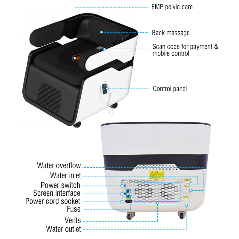 Ems pelvic floor massage portable Slimming device EMSlim neo chair incontinence RF magic chairs