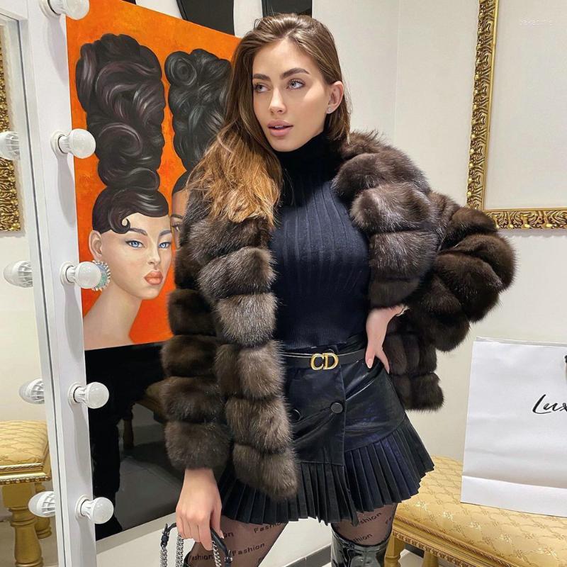 Women's Fur Trendy Woman Real Jacket Turn-down Collar Medium Length Luxury Winter Genuine Coat Outwear FemaleWomen's & Faux, As picture
Women's Fur Trendy Woman Real Jacket Turn-down Collar Medium Length Luxury Winter Genuine Coat Outwear FemaleWomen's & Faux, As picture
