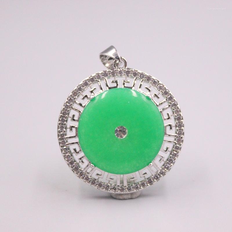 Pendant Necklaces GP With Green Chalcedony Blessing Hollow Round Zircon Figure 36 29mm Gift WomenPendant
Pendant Necklaces GP With Green Chalcedony Blessing Hollow Round Zircon Figure 36 29mm Gift WomenPendant
