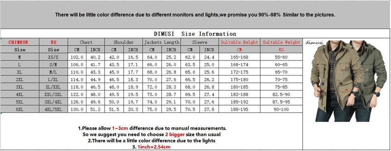 Men's Jackets DIMUSI Men's Jackets Casual Outwear Hiking Windbreaker Hooded Coats Fashion Army Cargo Bomber Jackets Mens Clothing 220826