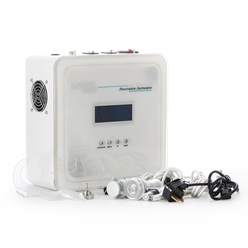 Portable Mesotherapy No Needle RF Electroporation Body Face Eye Care Cold Hammer Microcurrent Dermapen Microneedling Photon Led Light Skin Rejuvenatio