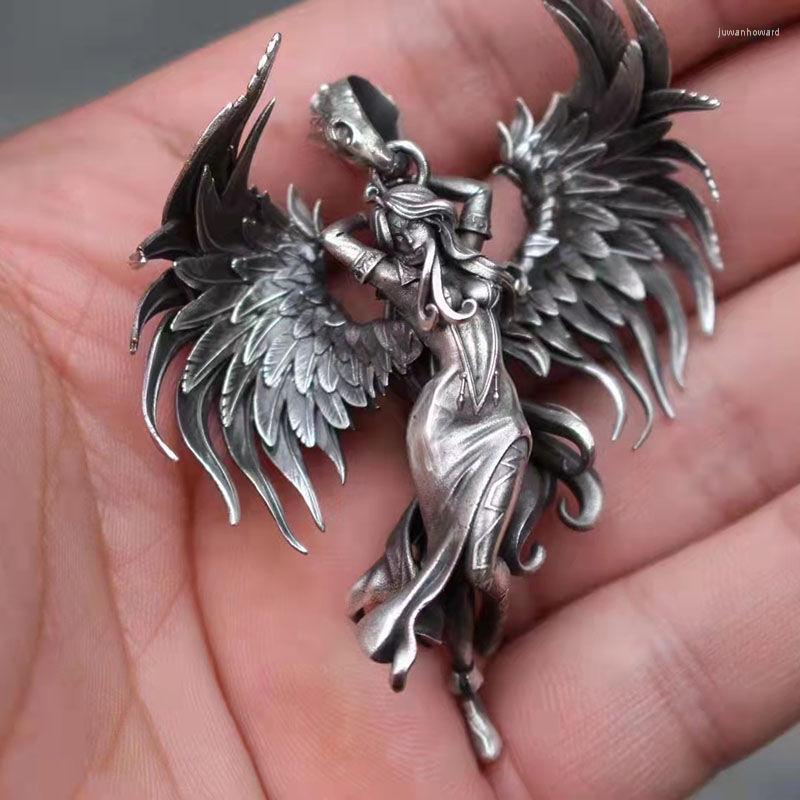 Pendant Necklaces Creative Design Succubus Angel Necklace Men And Women Fashion Trend Punk Street Accessories Stainless Steel JewelryPendant
Pendant Necklaces Creative Design Succubus Angel Necklace Men And Women Fashion Trend Punk Street Accessories Stainless Steel JewelryPendant