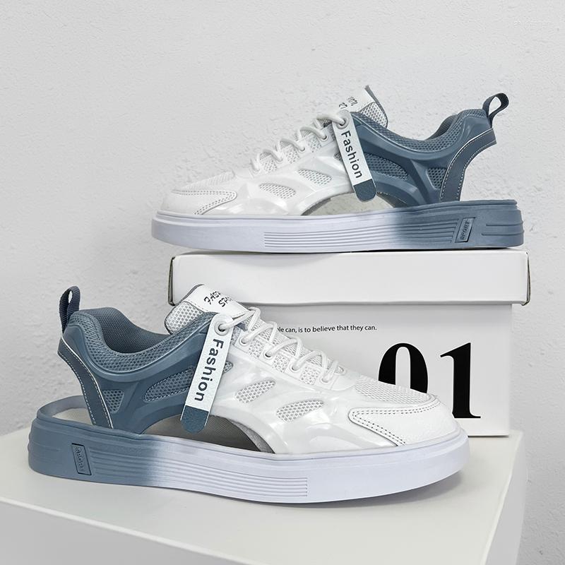 Slippers Fashion Casual Men Flats Shoes Outside Quality Comfort Anti-skid Sandals Summer Breathable Slip-on Footwear Trend Arrivals, White lake blue
Slippers Fashion Casual Men Flats Shoes Outside Quality Comfort Anti-skid Sandals Summer Breathable Slip-on Footwear Trend Arrivals, White lake blue