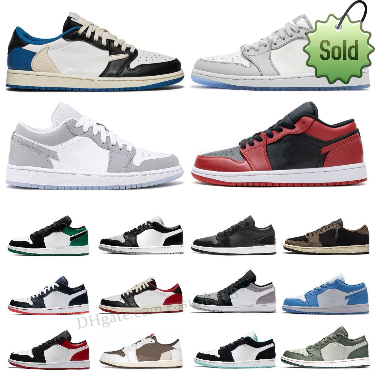 Summer Sandals 2022 Jumpman 1 1s Low Basketball Shoes Mocha casual shoes Crater Black Wolf Grey Reverse Bred Toe Panda Team Red UNC Fragment Mens Sneakers, #22
Summer Sandals 2022 Jumpman 1 1s Low Basketball Shoes Mocha casual shoes Crater Black Wolf Grey Reverse Bred Toe Panda Team Red UNC Fragment Mens Sneakers, #22