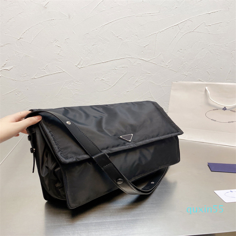 Evening Bag fashion mens womens nylon shoulder bags cross body designer, Black
Evening Bag fashion mens womens nylon shoulder bags cross body designer, Black
