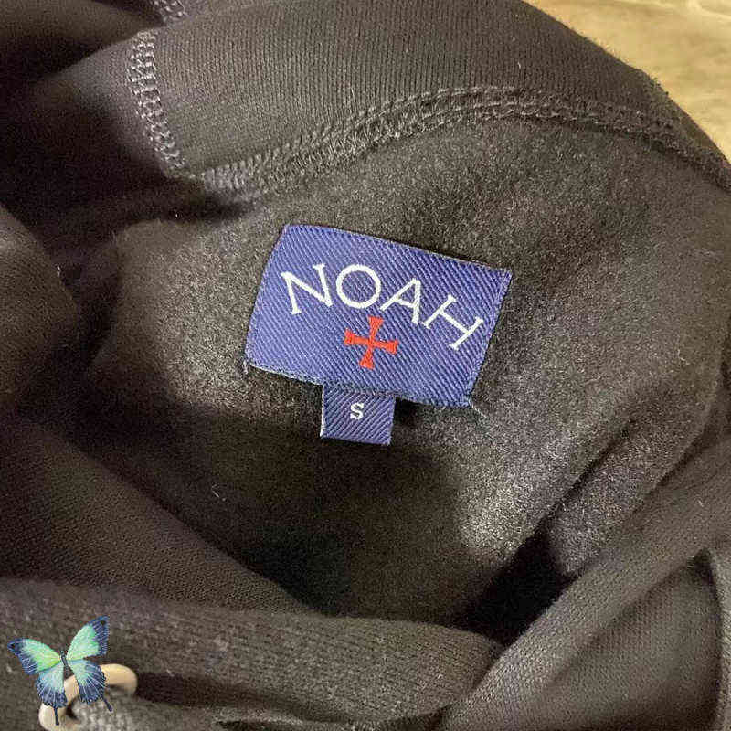 Men's Hoodies Sweatshirts NOAH Rose Embroidered Hoodie Sweatshirt Oversize Men Women Hooded Sweatshirts T220825