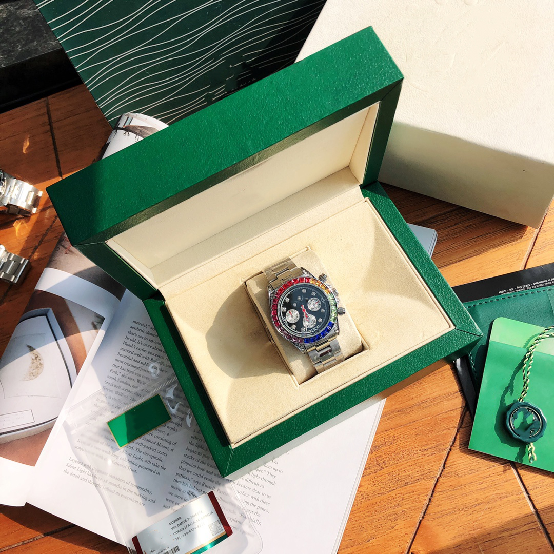 Luxury Men's/Ladies Watch Quartz Chronograph Business High-end Quality Stone Moissanite Diamond Quartz Movement
Luxury Men's/Ladies Watch Quartz Chronograph Business High-end Quality Stone Moissanite Diamond Quartz Movement