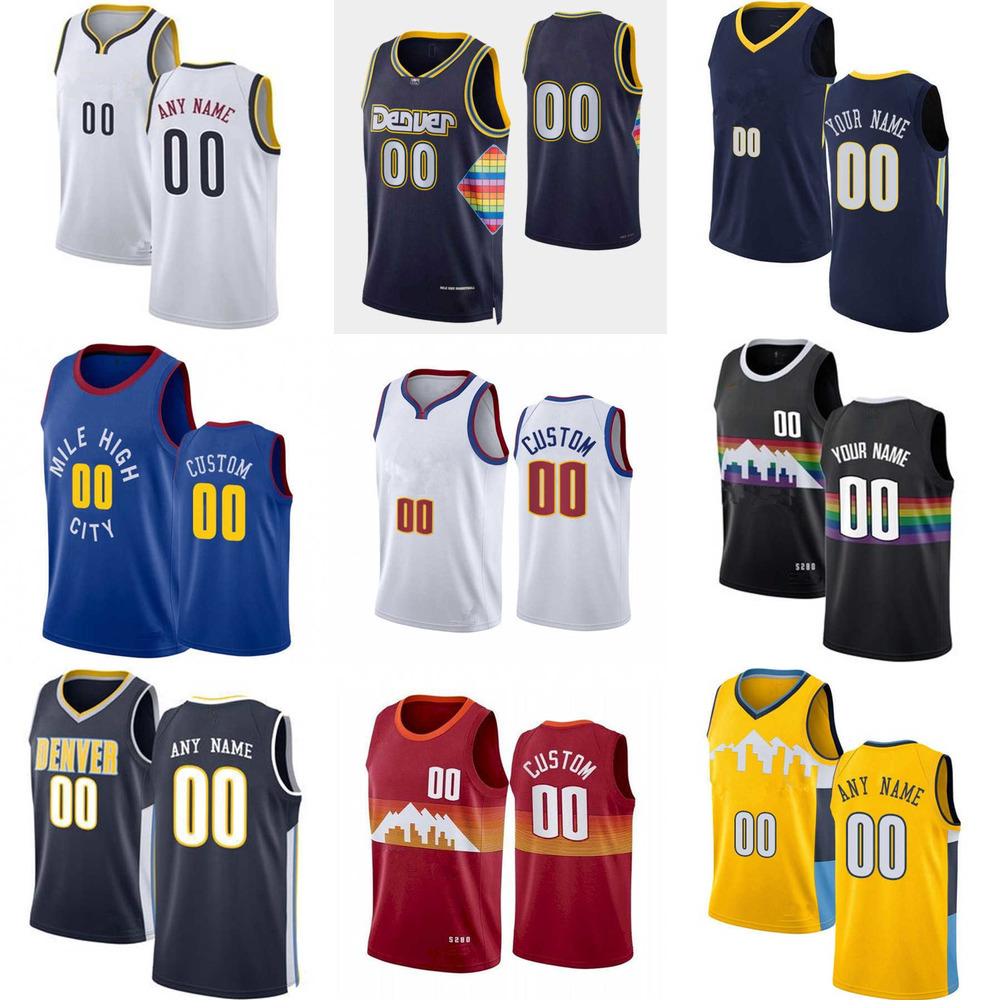 75th Basketball Jerseys Custom Mens Womens Denver''Nuggets''Allen 3 Iverson Petr 21 Cornelie Alex 2 English Dikembe 55 Mutombo Basketball Jerseys, Color
75th Basketball Jerseys Custom Mens Womens Denver''Nuggets''Allen 3 Iverson Petr 21 Cornelie Alex 2 English Dikembe 55 Mutombo Basketball Jerseys, Color