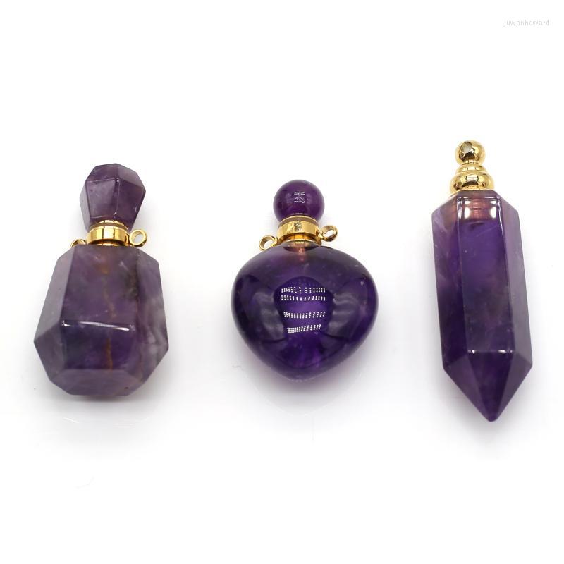 Pendant Necklaces 1pcs Natural Square Heart Shape Amethysts Stone Essential Oil Memorial Jewelry Perfume Glaze Vial Necklace For
Pendant Necklaces 1pcs Natural Square Heart Shape Amethysts Stone Essential Oil Memorial Jewelry Perfume Glaze Vial Necklace For
