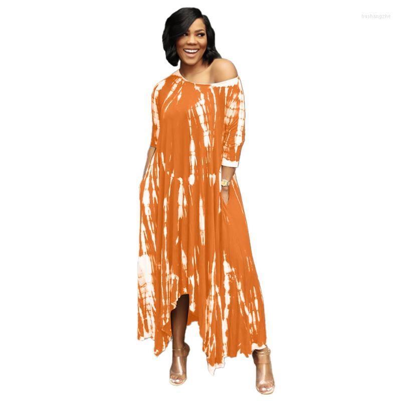Casual Dresses Women' Clothing Summer 2022 Long Skirt Split Wide Neck Tie-Dye Dress With Pockets Loose Ladies, Black
Casual Dresses Women' Clothing Summer 2022 Long Skirt Split Wide Neck Tie-Dye Dress With Pockets Loose Ladies, Black