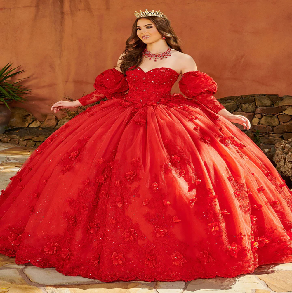 Luxury Lavender Quinceanera Dresses With Florals 2022 Sweetheart Puff Sleeves Ball Gown Prom Dress Fluffy Red Sweet 15 Year XV Vestidos De 15 Anos Robe Bal Medieval, Blue
Luxury Lavender Quinceanera Dresses With Florals 2022 Sweetheart Puff Sleeves Ball Gown Prom Dress Fluffy Red Sweet 15 Year XV Vestidos De 15 Anos Robe Bal Medieval, Blue