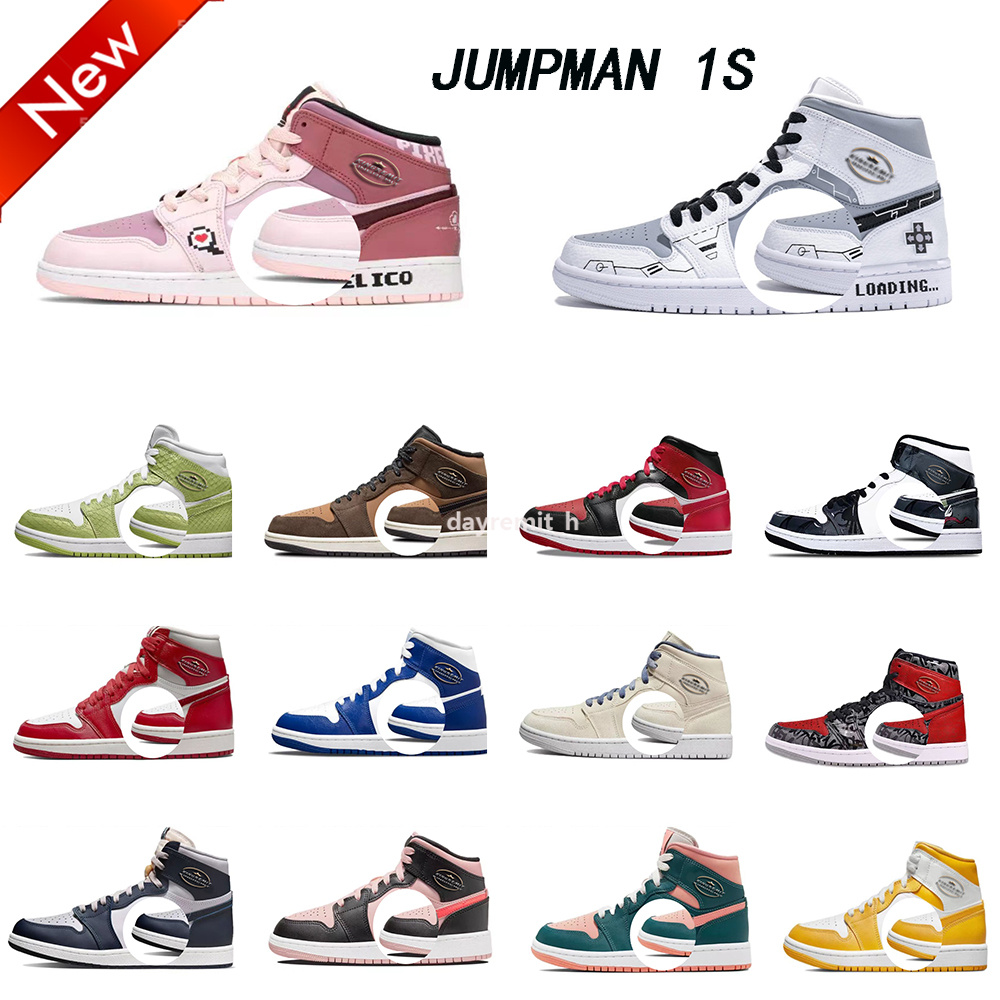 Jumpman 1 Men Basketball Shoes Women 1s Trainers High OG Hyper Royal Neutral Grey Prototype Shadow 2.0 Obsidian Dark Mocha Twist Pine Green Sneakers 36-46
Jumpman 1 Men Basketball Shoes Women 1s Trainers High OG Hyper Royal Neutral Grey Prototype Shadow 2.0 Obsidian Dark Mocha Twist Pine Green Sneakers 36-46