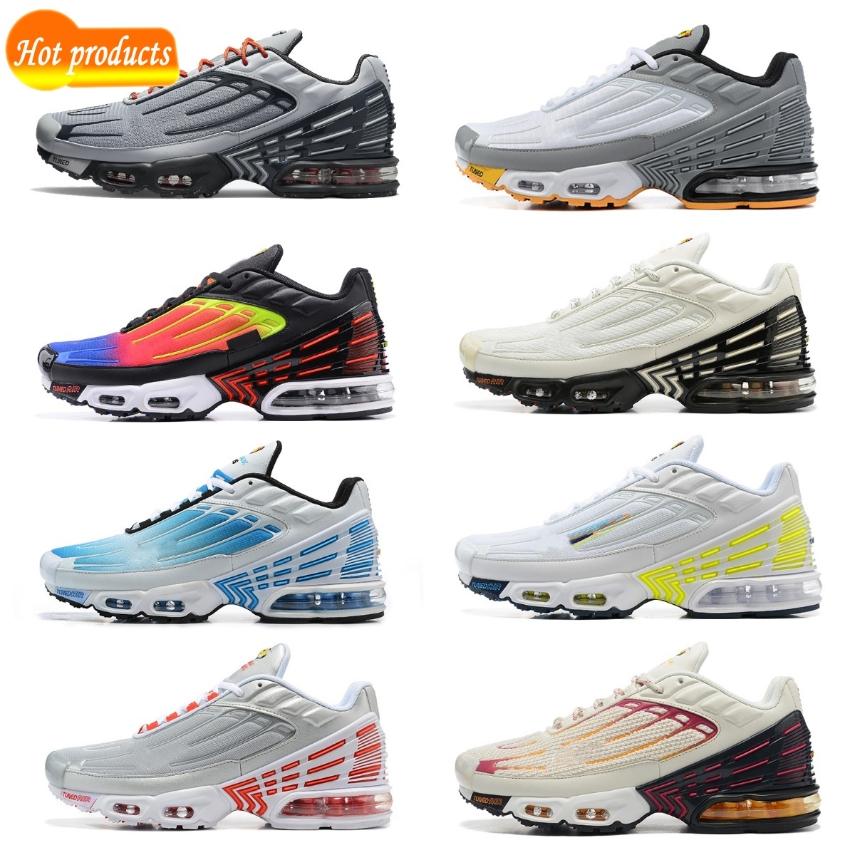 WITH BOX designer 2023 Sandals tn tuned Plus 3 Casual Shoes tns Mens Women trainer airs Tan Burgundy Orange Triple black White Aquamarine Silver Smoke Grey Blue Volt, Tn13
WITH BOX designer 2023 Sandals tn tuned Plus 3 Casual Shoes tns Mens Women trainer airs Tan Burgundy Orange Triple black White Aquamarine Silver Smoke Grey Blue Volt, Tn13