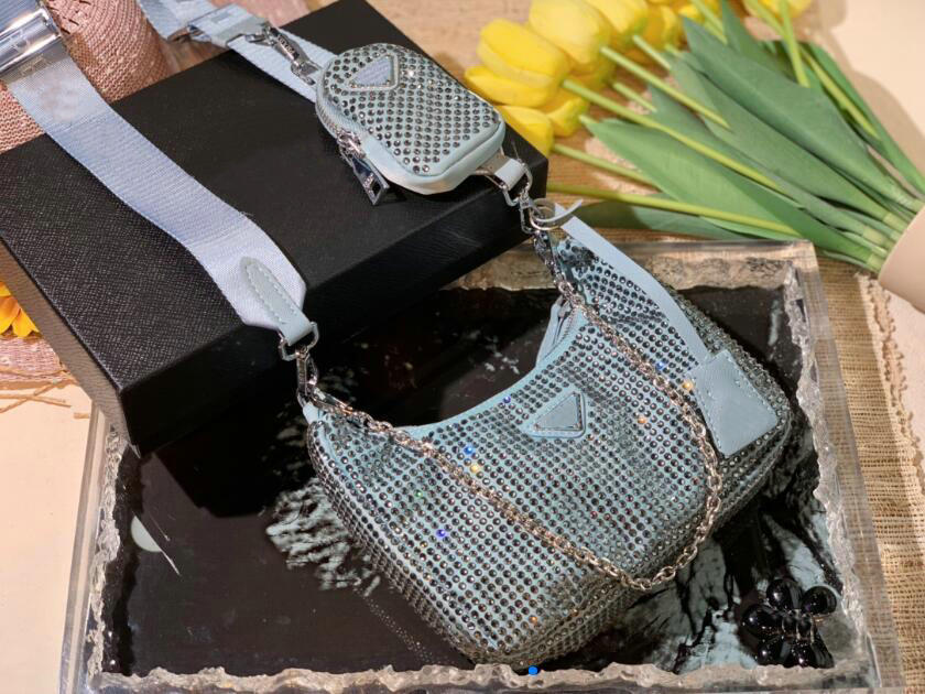 Women Designers 2pcs/set armpit Diamonds Bag Crossbody Luxurys Leather Shoulder Bags Diamond Totes Handbags Underarm Purses, Purple
Women Designers 2pcs/set armpit Diamonds Bag Crossbody Luxurys Leather Shoulder Bags Diamond Totes Handbags Underarm Purses, Purple