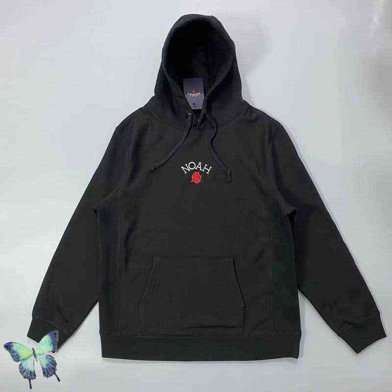 Men's Hoodies Sweatshirts NOAH Rose Embroidered Hoodie Sweatshirt Oversize Men Women Hooded Sweatshirts T220825