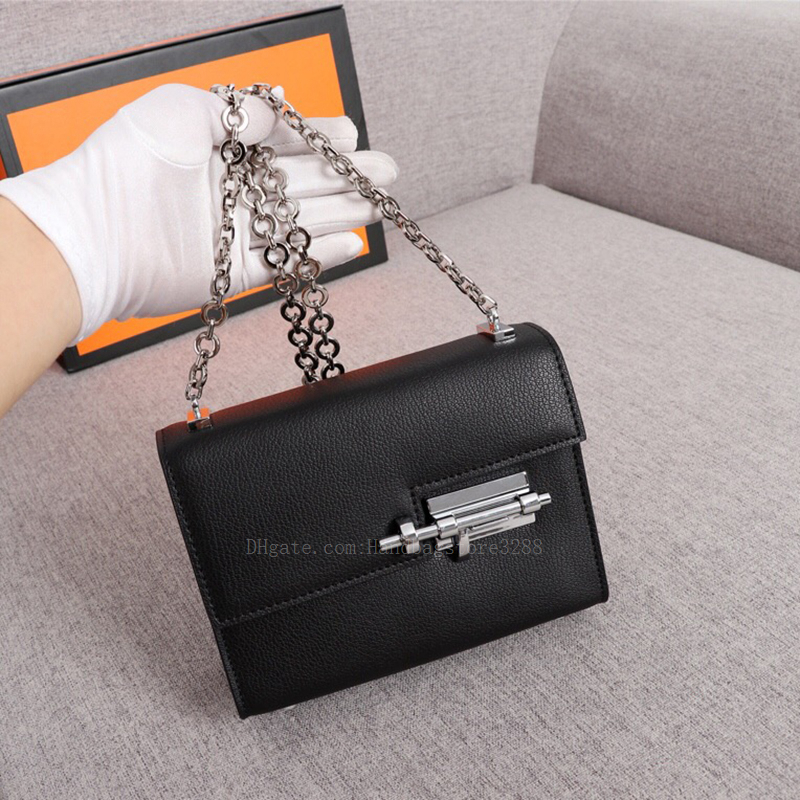 H Verrous Classic Designer Constan Chains Bags New style Luxurious Shoulder Bag Lady Handbags Genuine Leather Woman Wholesale Crossbody Goatskin, Black
H Verrous Classic Designer Constan Chains Bags New style Luxurious Shoulder Bag Lady Handbags Genuine Leather Woman Wholesale Crossbody Goatskin, Black