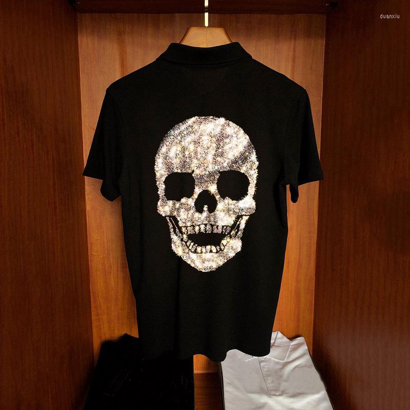 Men's Polos Men's T-Shirt Pure Cotton Diamond Skull Design Style Short Sleeve Loose Sweatshirt TopsMen's, As shown asian size
Men's Polos Men's T-Shirt Pure Cotton Diamond Skull Design Style Short Sleeve Loose Sweatshirt TopsMen's, As shown asian size