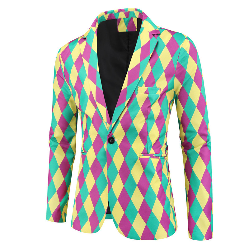 Men's Suits Blazers Men Fashion Blazer Jacket Slim Printed Wedding Suit Jackets for Men High Quality Blazer Jackets Social Dress Hombre 220826