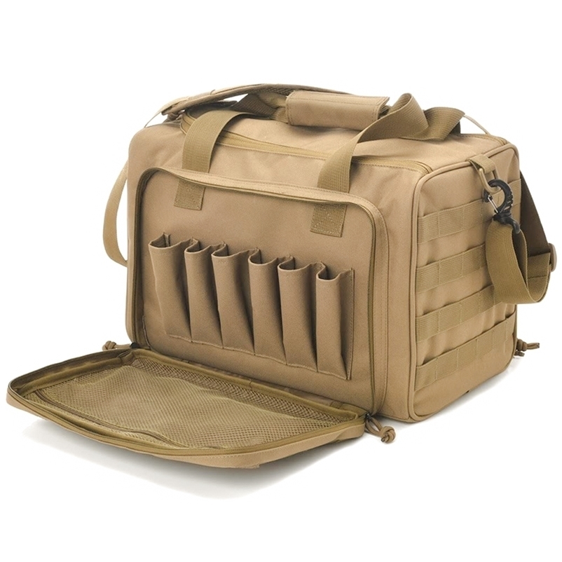 Outdoor Bags Tactical Range Bag Molle System 600D Waterproof Gun Shooting Pistol Case Pack Kha a220826, Khaki
Outdoor Bags Tactical Range Bag Molle System 600D Waterproof Gun Shooting Pistol Case Pack Kha a220826, Khaki