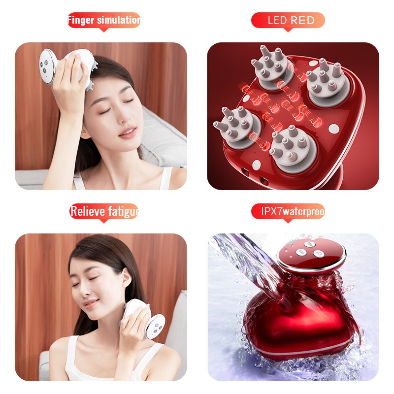 electronic finger simulation shiatsu head massager automatic scalp massage hair washing brush machine
electronic finger simulation shiatsu head massager automatic scalp massage hair washing brush machine