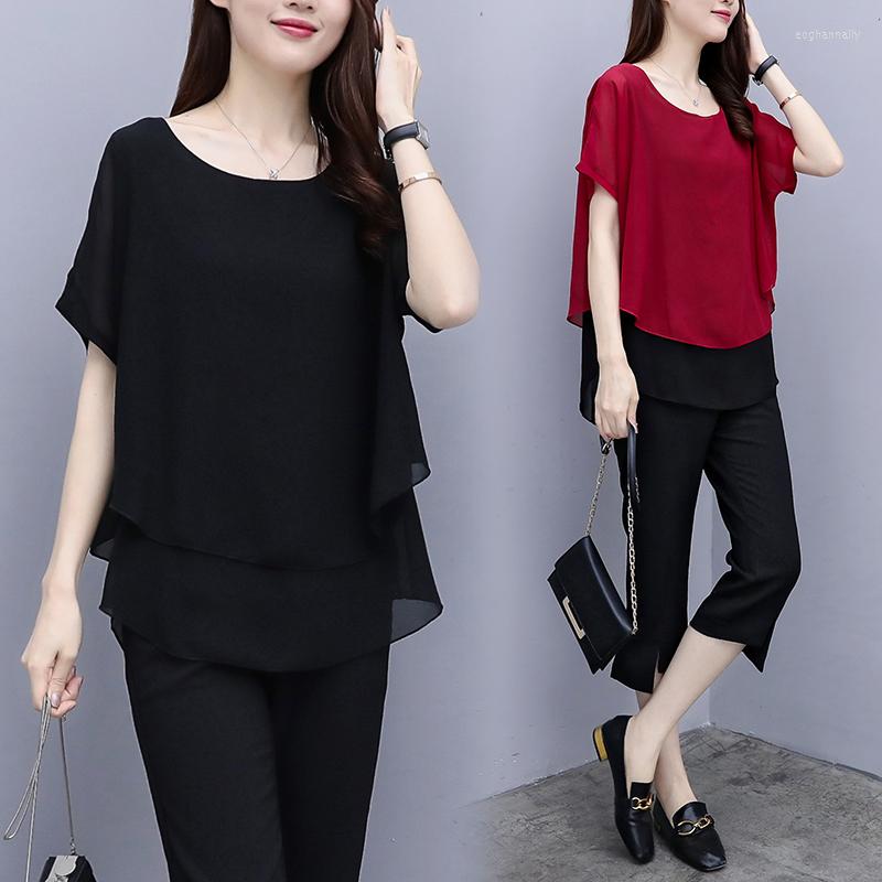 Women's Tracksuits 2022 Spring And Summer Fashion Ladies Large Size Loose Thin Two-piece Suit
Women's Tracksuits 2022 Spring And Summer Fashion Ladies Large Size Loose Thin Two-piece Suit