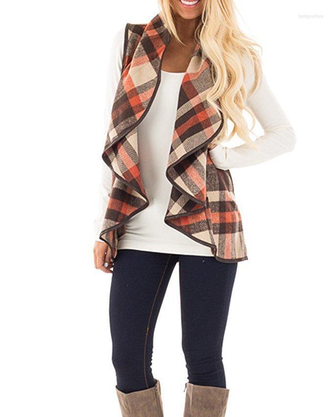 Women' Vests Women' Fashion Woman Clothes Vest Women Winter Basic Coat Jacket Coats Femme Plaid Waistcoat Para Mujer, Black
Women' Vests Women' Fashion Woman Clothes Vest Women Winter Basic Coat Jacket Coats Femme Plaid Waistcoat Para Mujer, Black