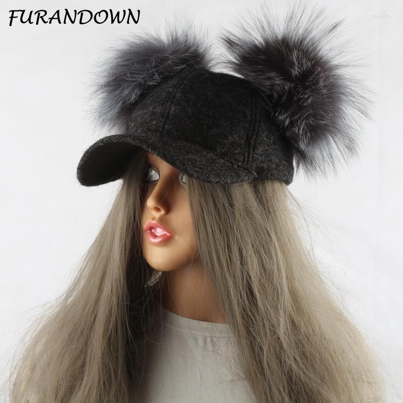 Ball Caps Real Silver Fur Pompom Winter Hat For Women Kids Cartoon Two Pom Poms Baseball Brand Snapback Hip Hop CapBall, Black for adult
Ball Caps Real Silver Fur Pompom Winter Hat For Women Kids Cartoon Two Pom Poms Baseball Brand Snapback Hip Hop CapBall, Black for adult