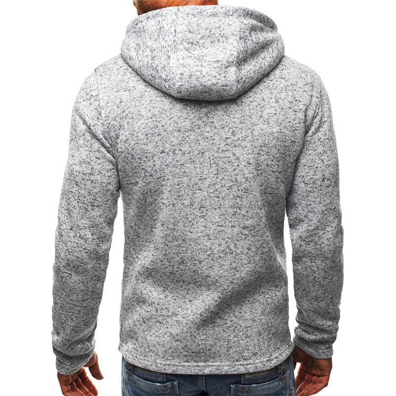 Men's Hoodies Sweatshirts Covrlge Hoodies Men Fashion Personality Zipper Sweatshirt Male Solid Color Hoody Tracksuit Hip Hop Autumn Hoodies Mens 