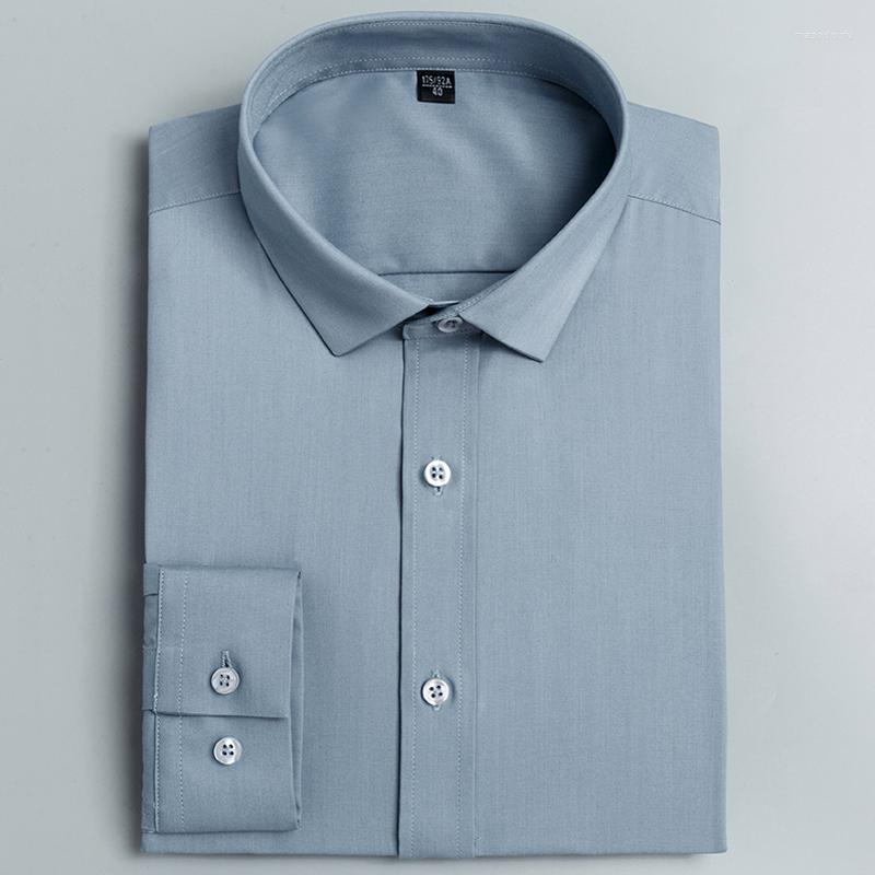 Men's Dress Shirts Men's Classic Long Sleeve Stretch Bamboo Fiber Basic Shirt Pocketless Standard-fit Business Work Office Easy-Care, Black
Men's Dress Shirts Men's Classic Long Sleeve Stretch Bamboo Fiber Basic Shirt Pocketless Standard-fit Business Work Office Easy-Care, Black