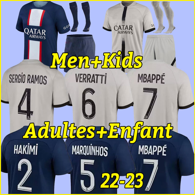 maillot de foot soccer jersey MBAPPE psgs 2021 2022 WIJNALDUM HAKIMI MARQUINHOS men kids football shirt set 21 22 23 SERGIO RAMOS hommes enfants fourth KIT size 3XL 4XL, Away
maillot de foot soccer jersey MBAPPE psgs 2021 2022 WIJNALDUM HAKIMI MARQUINHOS men kids football shirt set 21 22 23 SERGIO RAMOS hommes enfants fourth KIT size 3XL 4XL, Away
