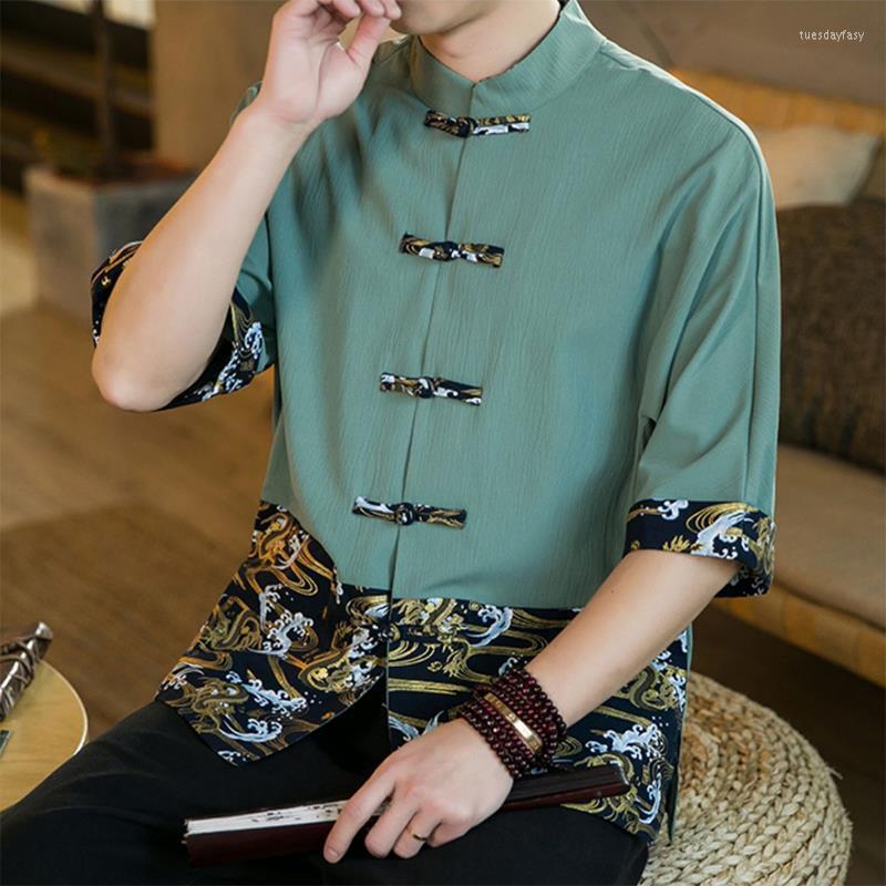 Ethnic Clothing Tang Suit Traditional Chinese Men Shirts Tops Vintage Zen Casual Tai Chi Master CostumeEthnic EthnicEthnic
Ethnic Clothing Tang Suit Traditional Chinese Men Shirts Tops Vintage Zen Casual Tai Chi Master CostumeEthnic EthnicEthnic