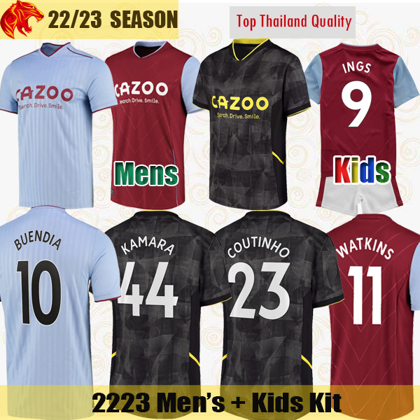 22 23 Aston Soccer Jerseys COUTINHO 2022 2023 Villa KAMARA Maillot DIEGO CARLOS J. RAMSEY WATKINS INGS BUENDIA McGINN Football Shirt EL GHAZI Mens Jersey Kids Kit, Kids 2223 home
22 23 Aston Soccer Jerseys COUTINHO 2022 2023 Villa KAMARA Maillot DIEGO CARLOS J. RAMSEY WATKINS INGS BUENDIA McGINN Football Shirt EL GHAZI Mens Jersey Kids Kit, Kids 2223 home