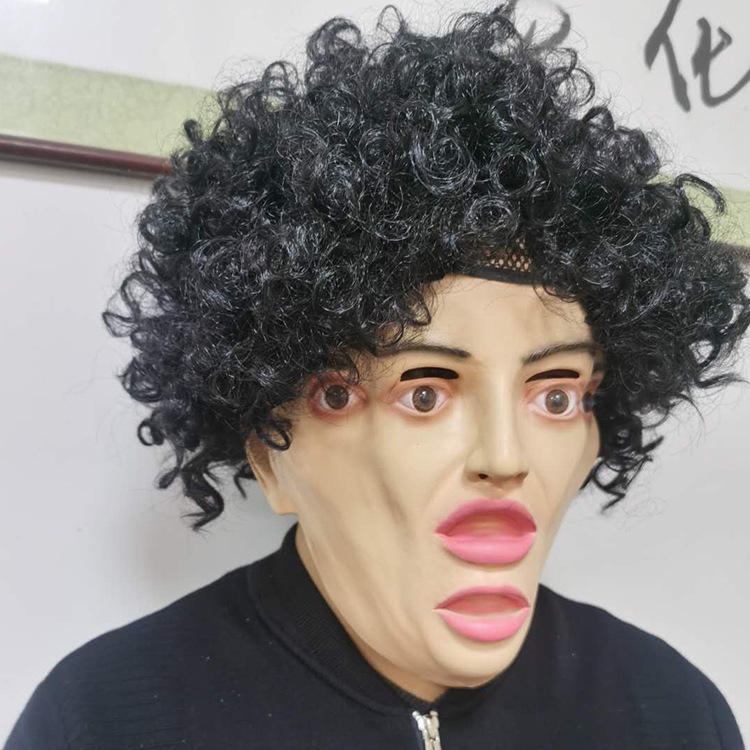 Party Masks Halloween Mediterranean Mask Cosplay Funny Dance Party Horror Headgear Clown Props Costumes 220826