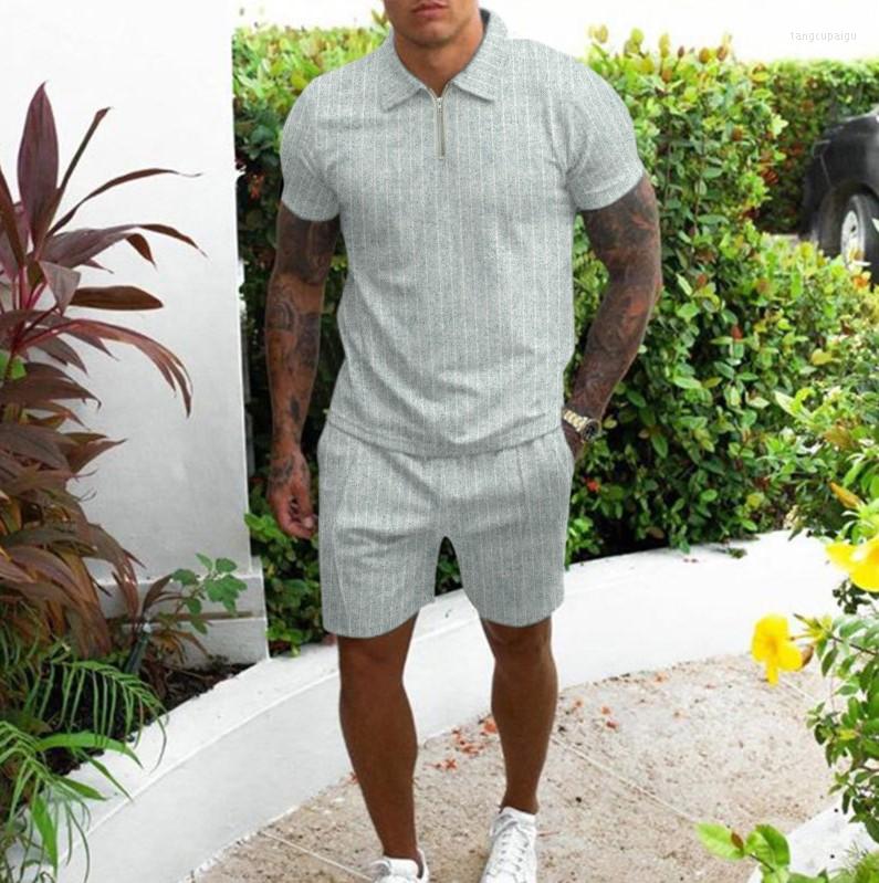 Men' Tracksuits Summer Men' Stripe Short Sleeve Zipper Shirt&Shorts Set For Men Casual Streetwear 2-piece SuitMen, Navy
Men' Tracksuits Summer Men' Stripe Short Sleeve Zipper Shirt&Shorts Set For Men Casual Streetwear 2-piece SuitMen, Navy