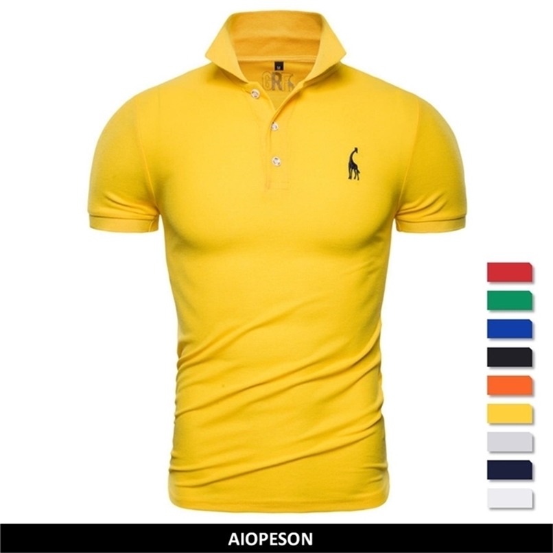 Men's Polos Drop Polo Shirt Men Solid Casual Cotton Polo Giraffe Men Slim Fit Embroidery Short Sleeve Men's Polo 10 Colors 220826, Navy
Men's Polos Drop Polo Shirt Men Solid Casual Cotton Polo Giraffe Men Slim Fit Embroidery Short Sleeve Men's Polo 10 Colors 220826, Navy