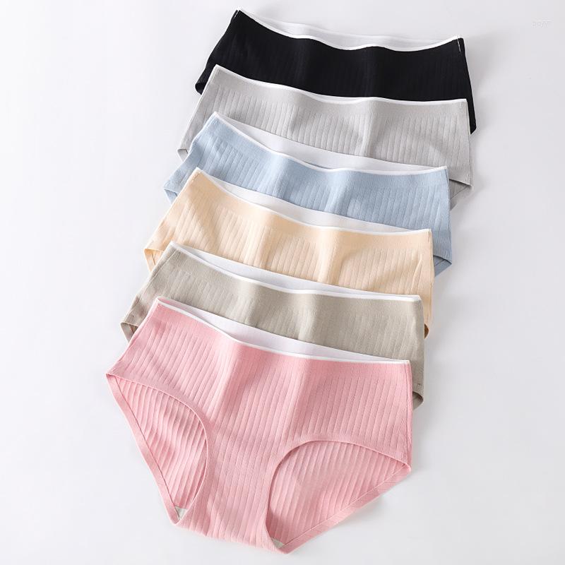 Women's Panties 3Pcs Women's Underwear Set Cotton Seamless Soild Color Skin- Friendly Lingerie Woman Low Waist M-XL Plus Size, Beige beige black 
Women's Panties 3Pcs Women's Underwear Set Cotton Seamless Soild Color Skin- Friendly Lingerie Woman Low Waist M-XL Plus Size, Beige beige black