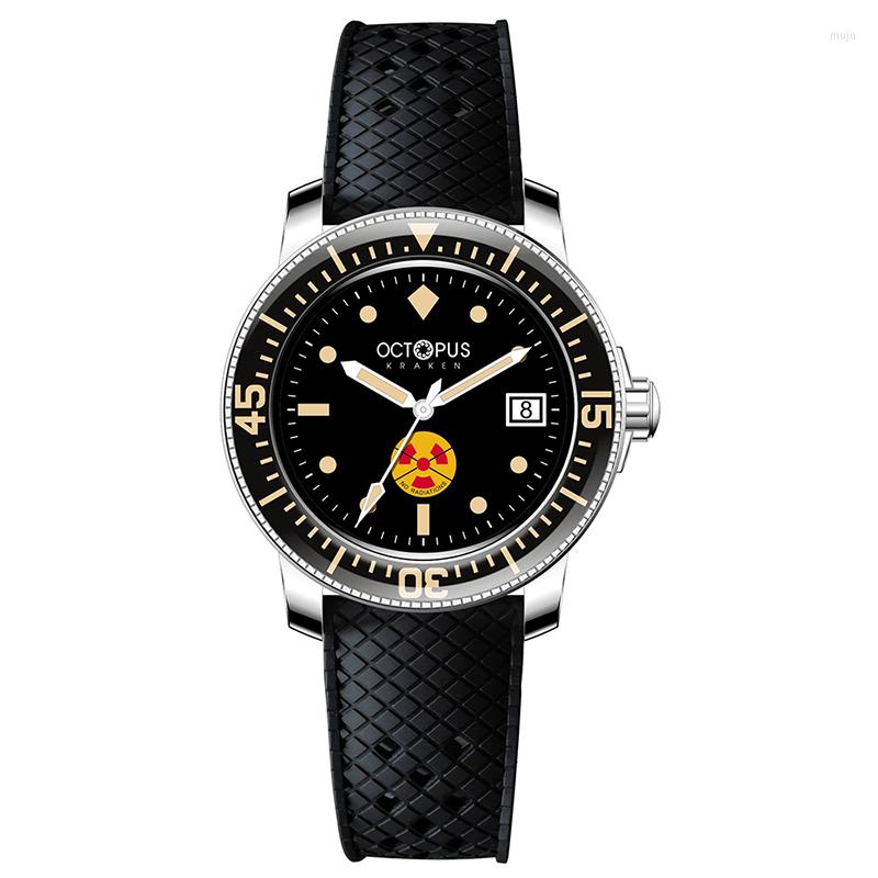 Wristwatches Octopus Mens Automatic Watches 40mm Diver Watch Mechanical Wristwatch 300M Waterproof C3 Luminous Sapphire Bezel PT5000, Pt5000 watch 2
Wristwatches Octopus Mens Automatic Watches 40mm Diver Watch Mechanical Wristwatch 300M Waterproof C3 Luminous Sapphire Bezel PT5000, Pt5000 watch 2