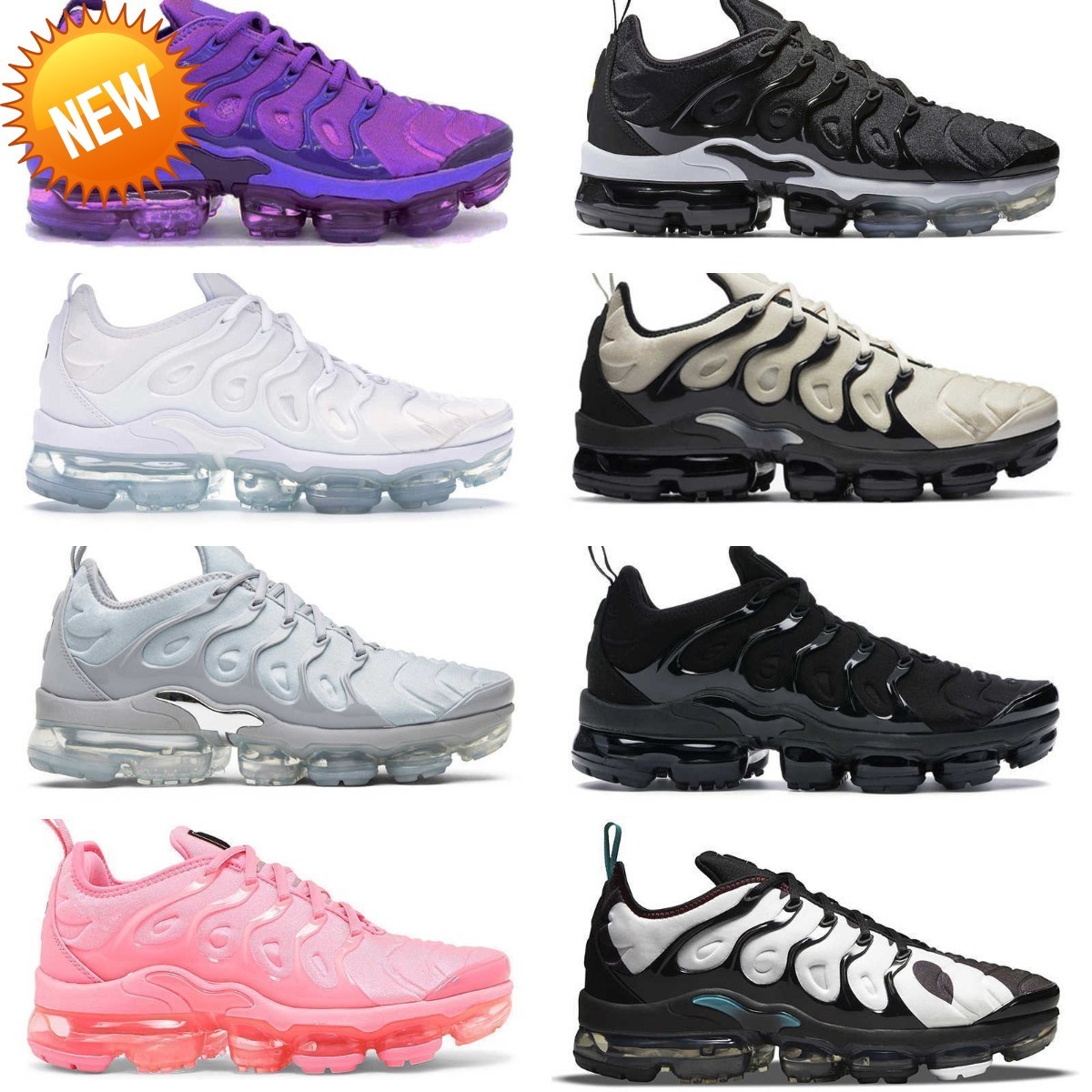 NEW Sandals Designers Tn Plus Men Women Casual Shoes Vapores Triple Trainer Airs Cushion Griffey Tns Requin Black Red Blue Royal Volt Fireberry Berry, M05
NEW Sandals Designers Tn Plus Men Women Casual Shoes Vapores Triple Trainer Airs Cushion Griffey Tns Requin Black Red Blue Royal Volt Fireberry Berry, M05