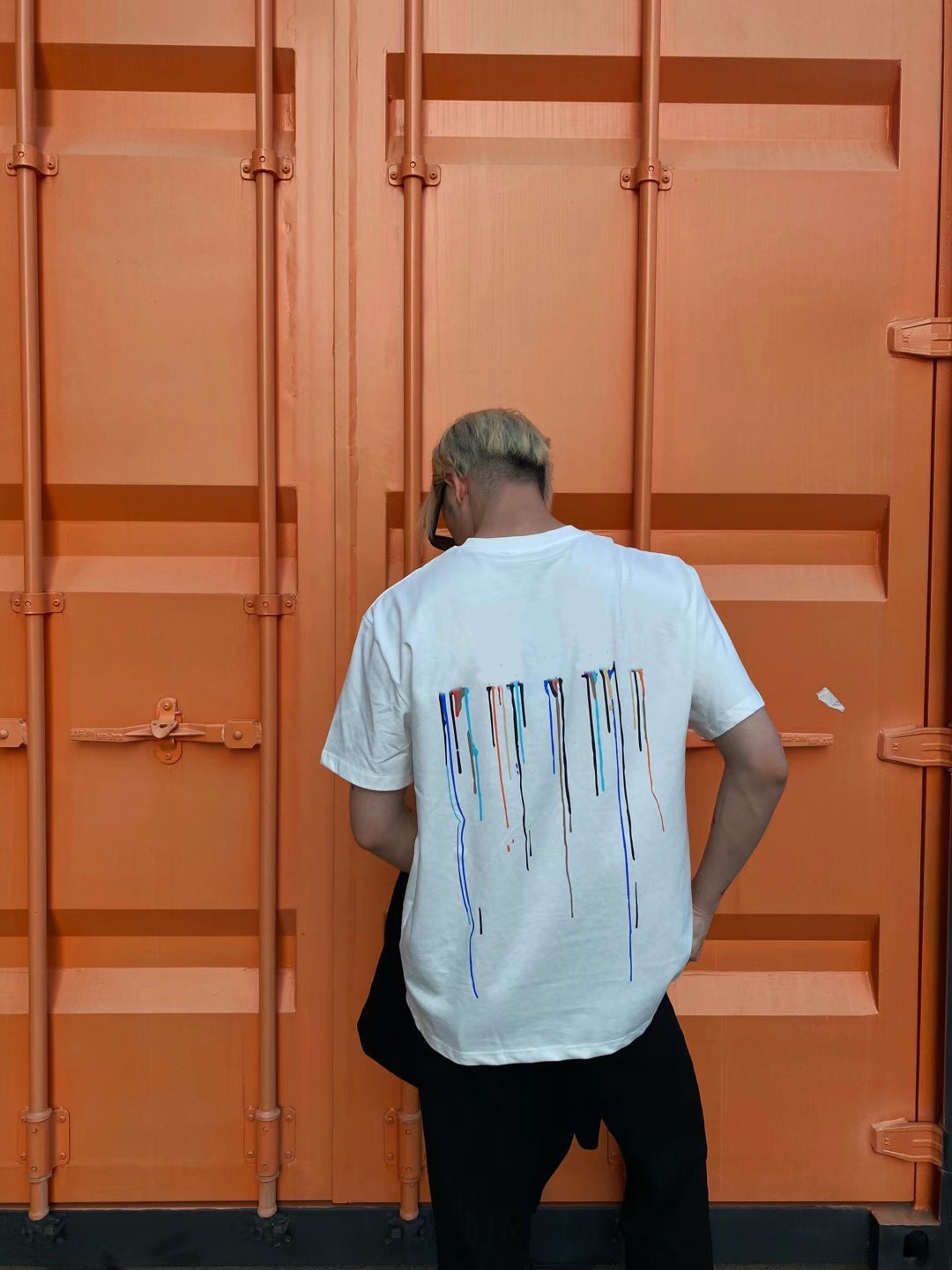 Tops 2022ss Spring Front Designer T-shirt Summer black T Shirt Men's And Women's Clothing Sports Fitness Polyester Spandex Breathable Casual Paris Asian size S-XXL, White
Tops 2022ss Spring Front Designer T-shirt Summer black T Shirt Men's And Women's Clothing Sports Fitness Polyester Spandex Breathable Casual Paris Asian size S-XXL, White