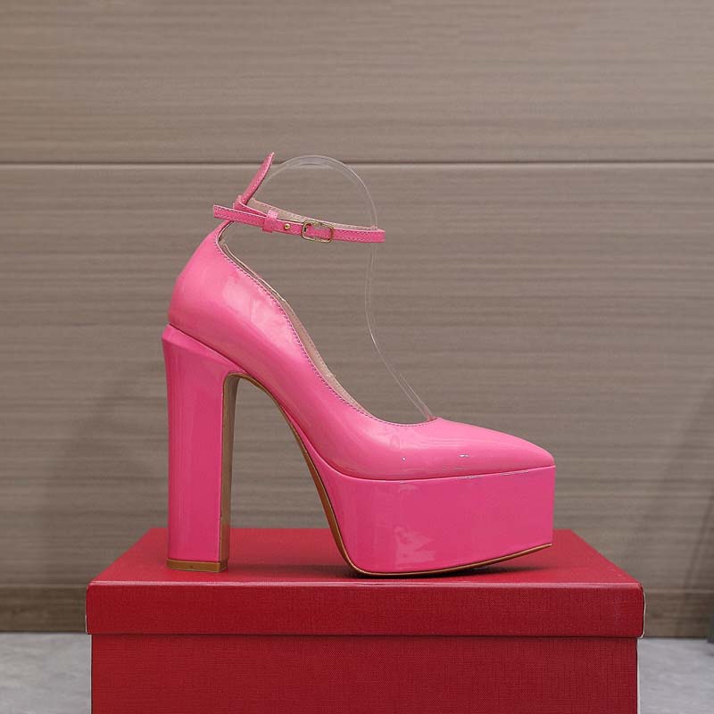 Dress Shoes Designer Ladies High Heels Luxury Thick Sole 5.5CM With Waterproof Platform Many colors can be matched at will, #23
Dress Shoes Designer Ladies High Heels Luxury Thick Sole 5.5CM With Waterproof Platform Many colors can be matched at will, #23