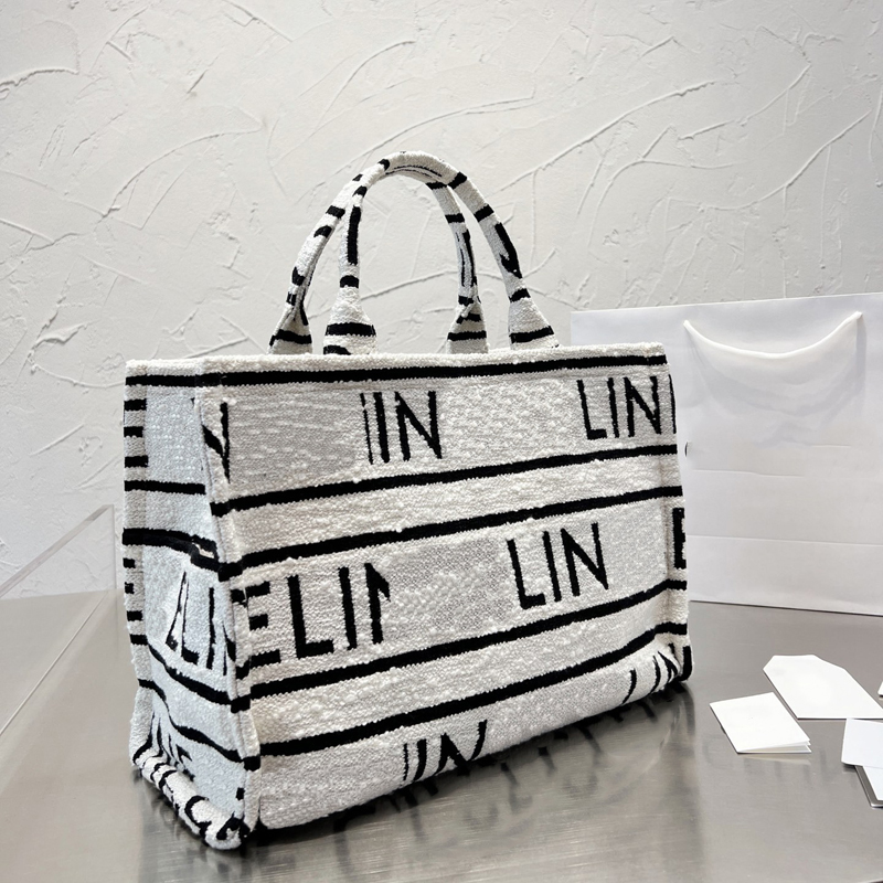 Women Fashion Totes Designer Handbags Fabric Shoulder Bags Womens Casual Tote Designers Bag Letters Purse Shopping Purses D228262F, White
Women Fashion Totes Designer Handbags Fabric Shoulder Bags Womens Casual Tote Designers Bag Letters Purse Shopping Purses D228262F, White